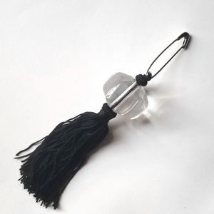 BACCARAT JEWELRY SHERAZADE CLEAR POMPON BROOCH